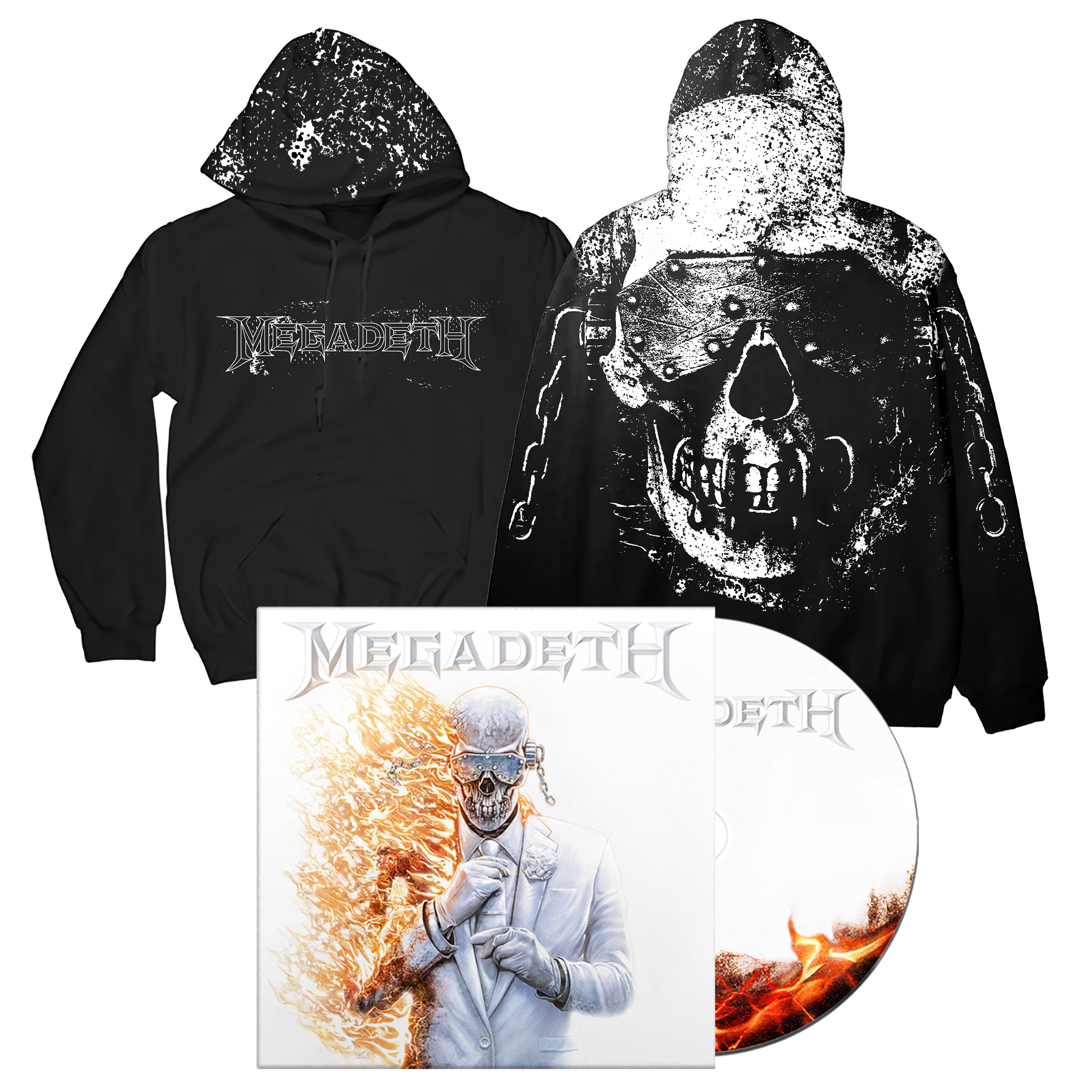 Megadeth CD + Hoodie Fan Pack – Megadeth Official Store