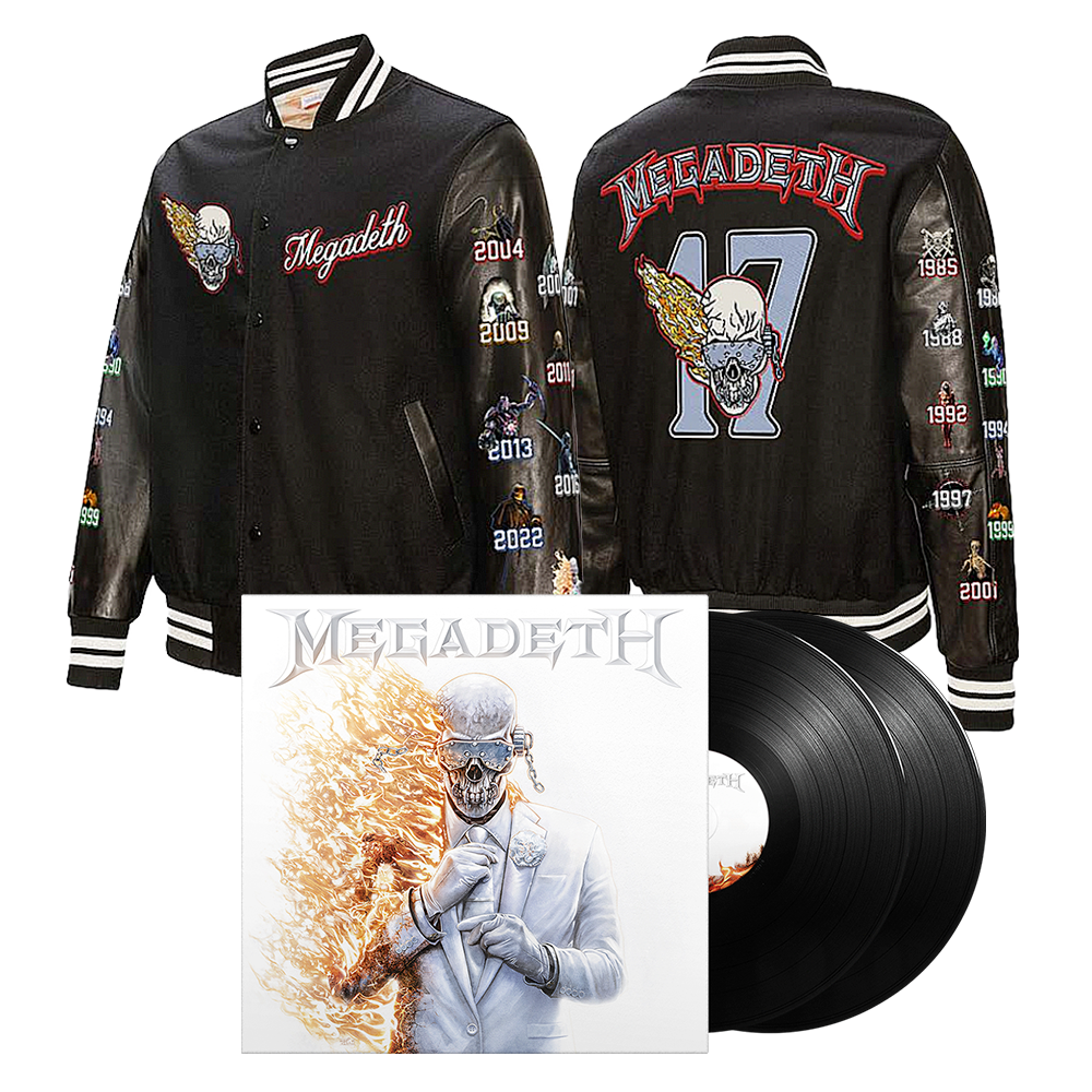 Megadeth Varsity Jacket + LP Deluxe Fan Pack