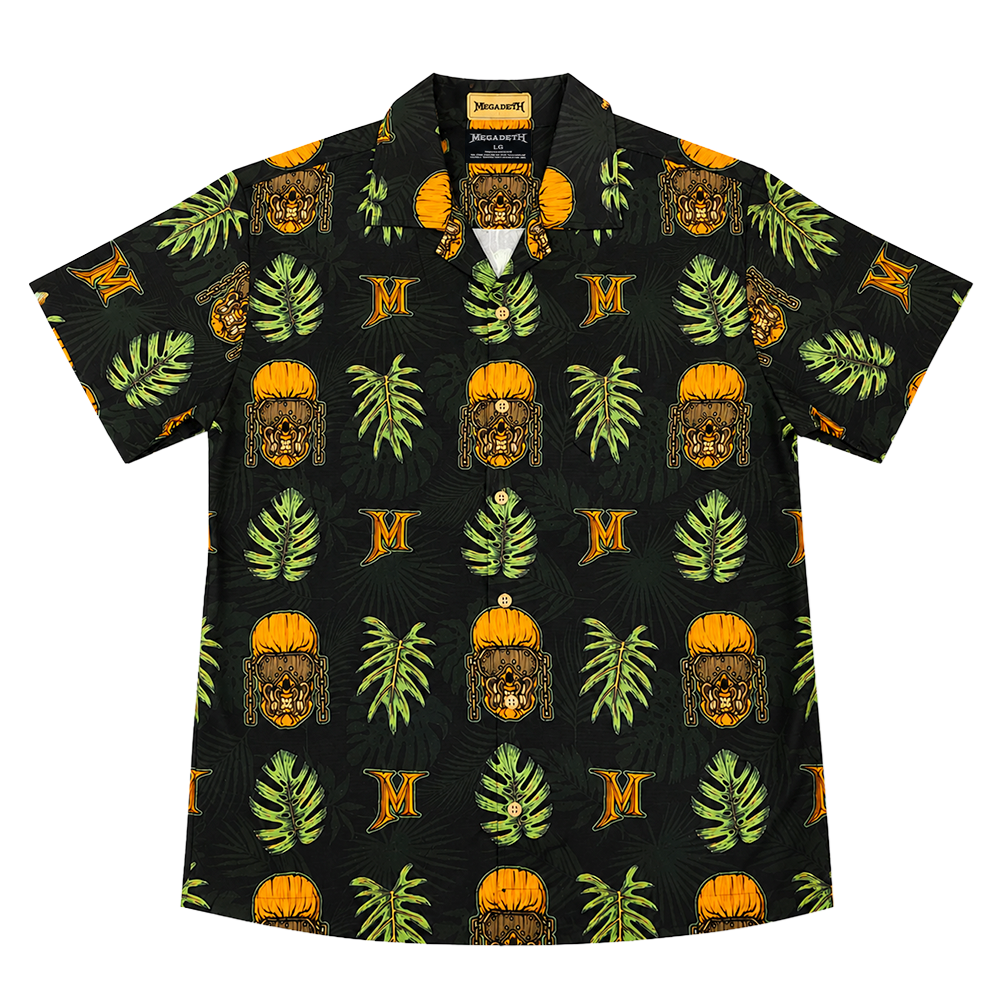 Tiki Vic Hawaiian Shirt – Megadeth Official Store