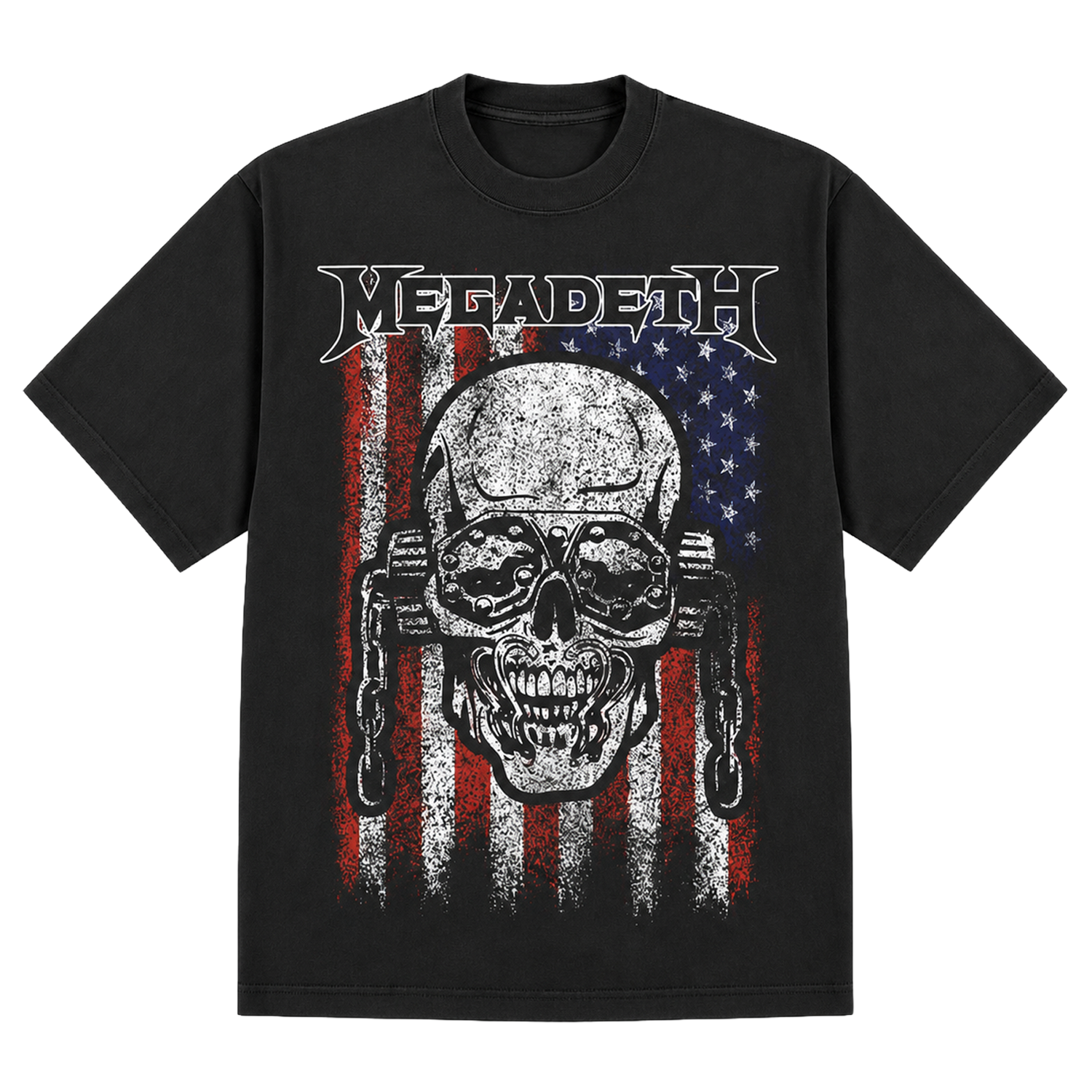 Vic Flag Tee – Megadeth Official Store