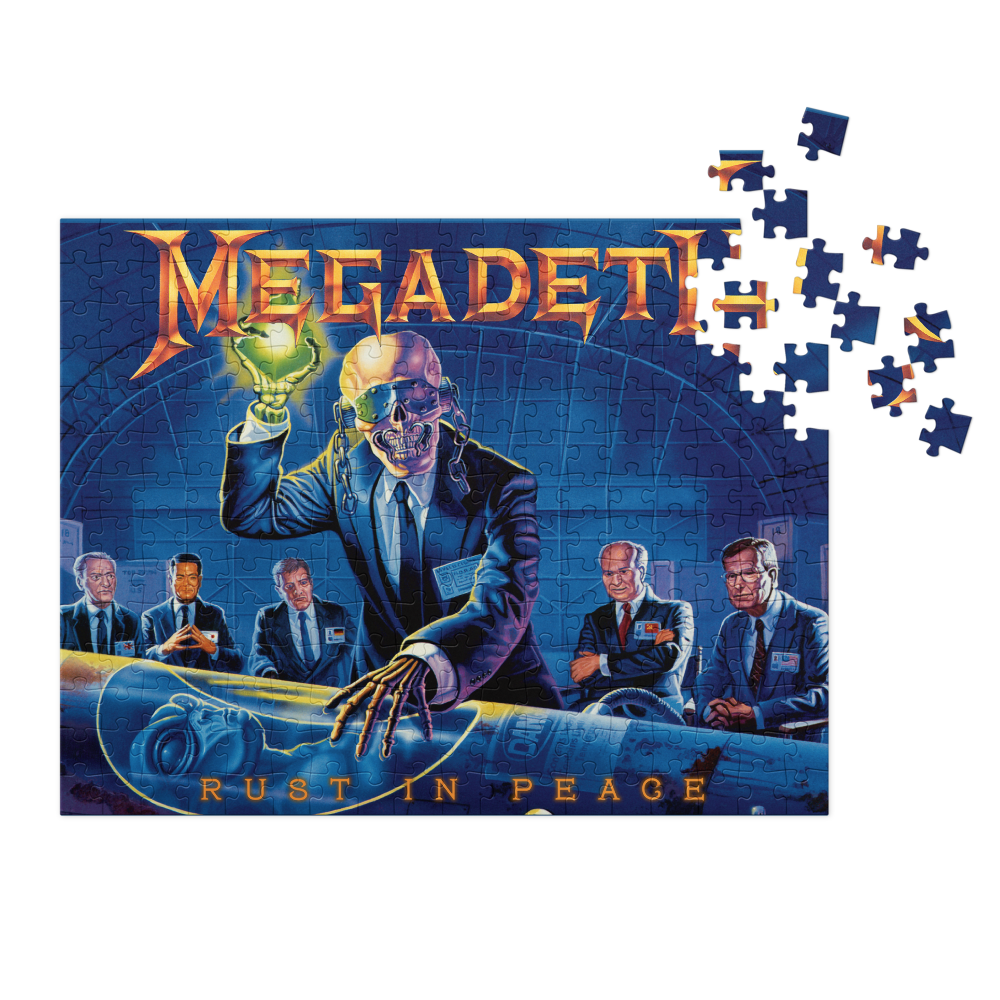 Rust In Peace Jigsaw Puzzle – Megadeth Official Store
