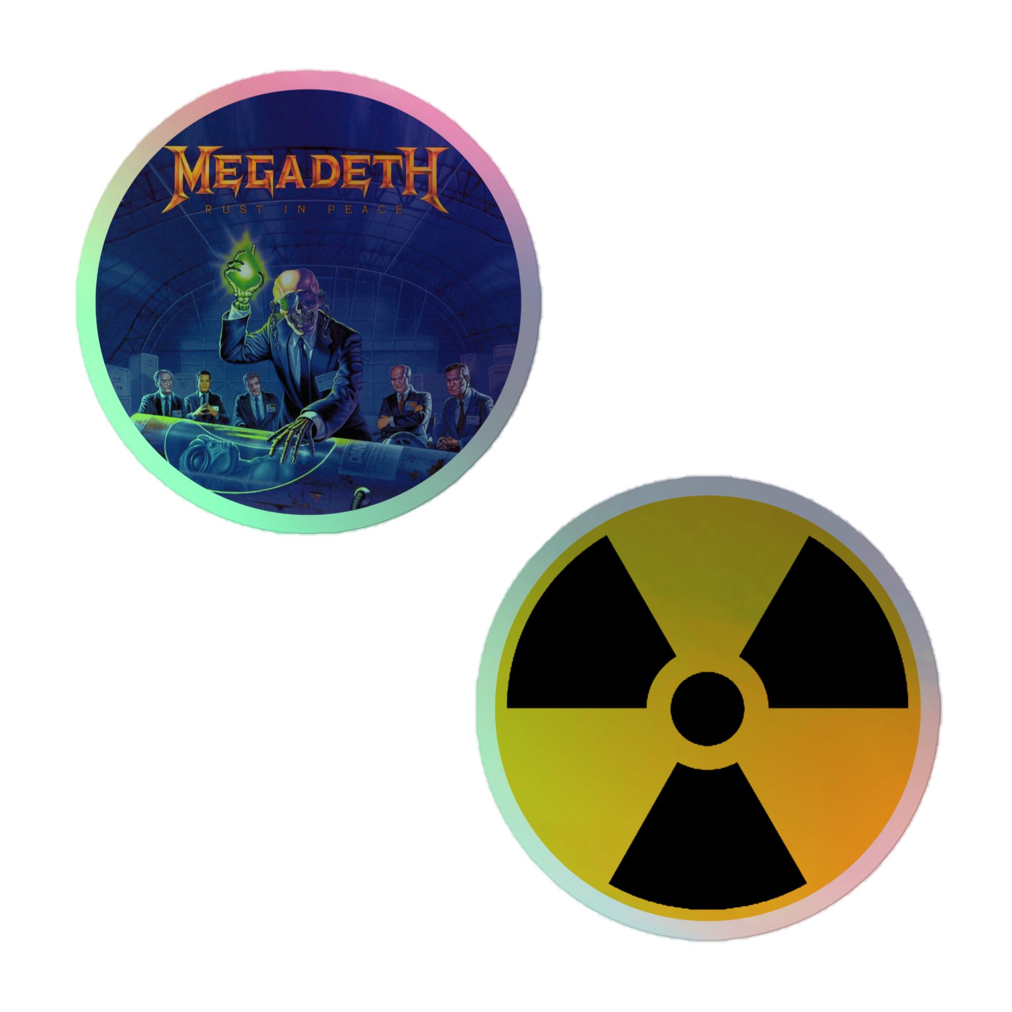 Rust In Peace Sticker Set – Megadeth Official Store
