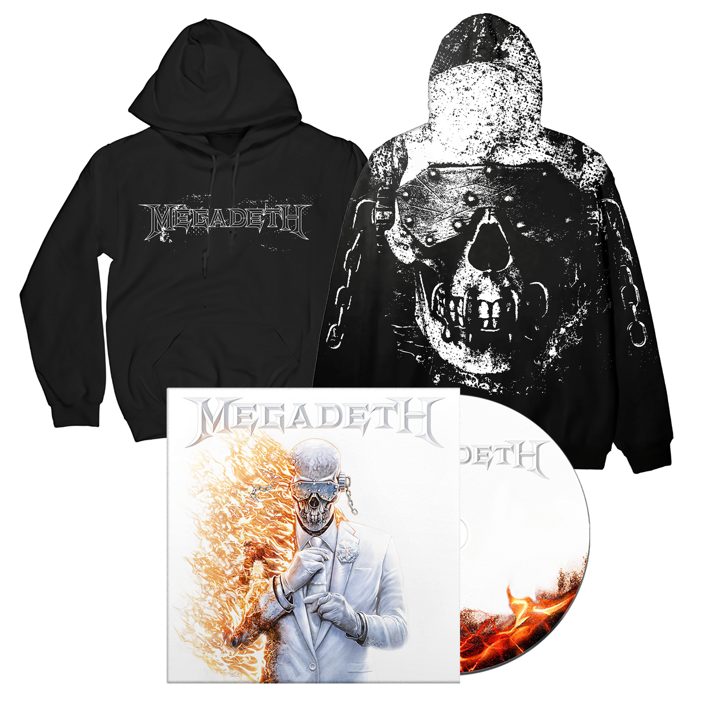 Megadeth CD + Hoodie Fan Pack
