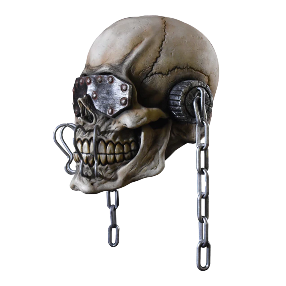 Megadeth Vic Rattlehead mask, alternate view - official Megadeth merch