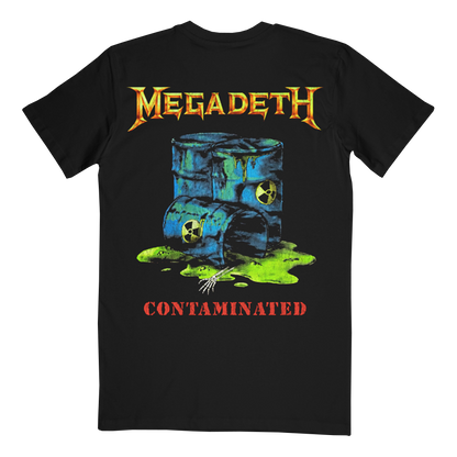 Megadeth Rust In Peace Contaminated vintage t-shirt back view - official Megadeth merch