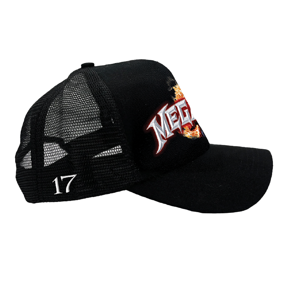 Megadeth Flame Vic Trucker Hat