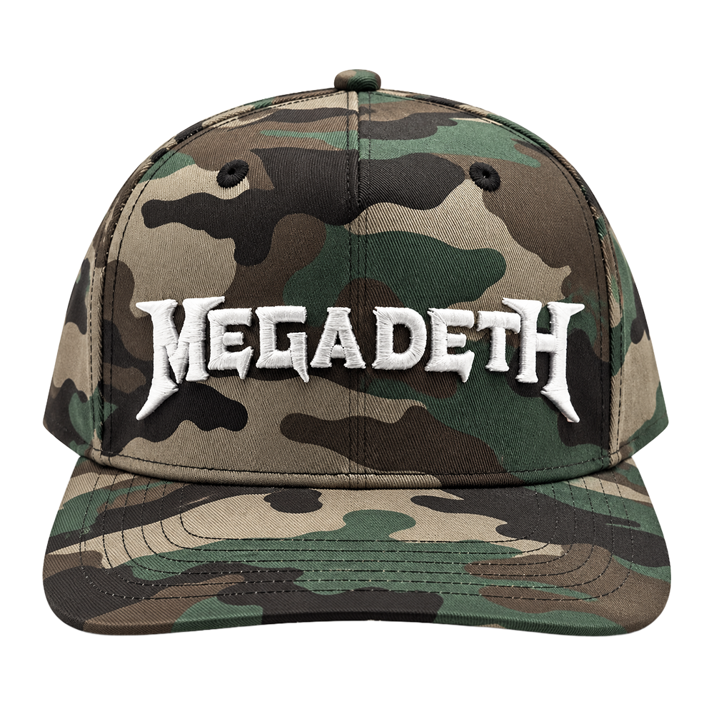 Camo Embroidered Logo Hat