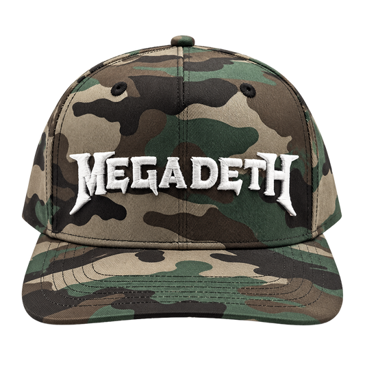 Camo Embroidered Logo Hat