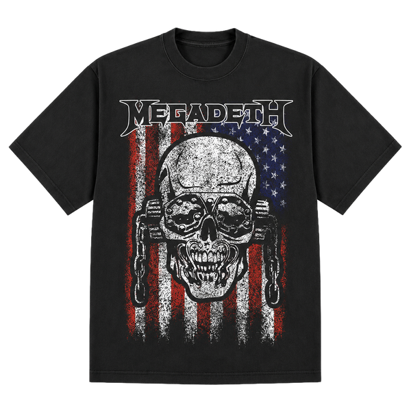 Vic Flag Tee – Megadeth Official Store