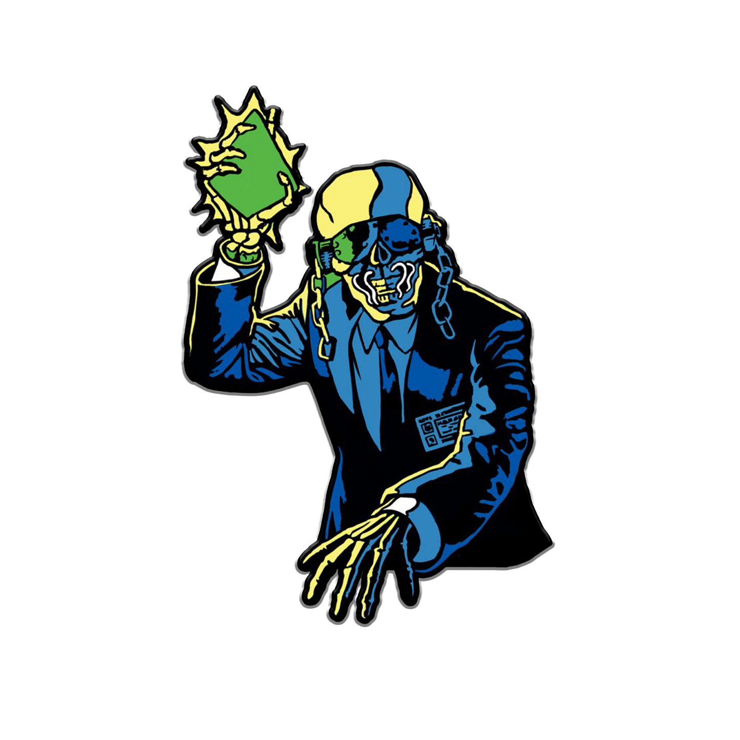 Megadeth Rust In Peace enamel pin - official Megadeth merch