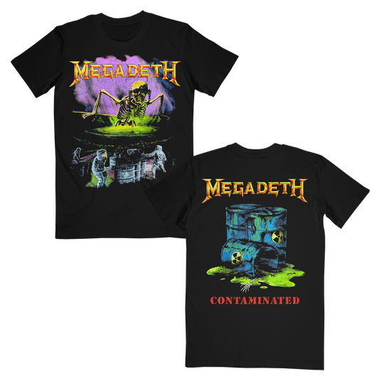 Megadeth Rust In Peace Contaminated vintage t-shirt - official Megadeth merch