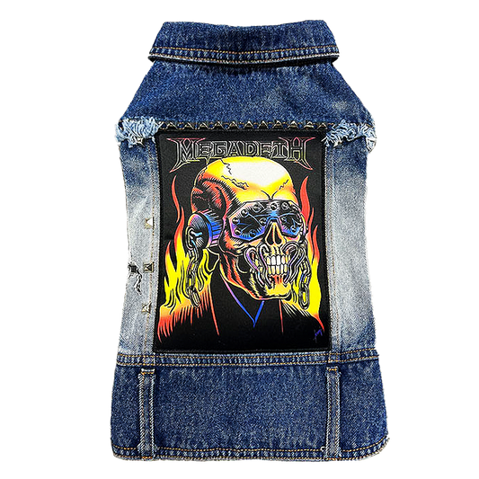 Flaming Vic Dog Vest