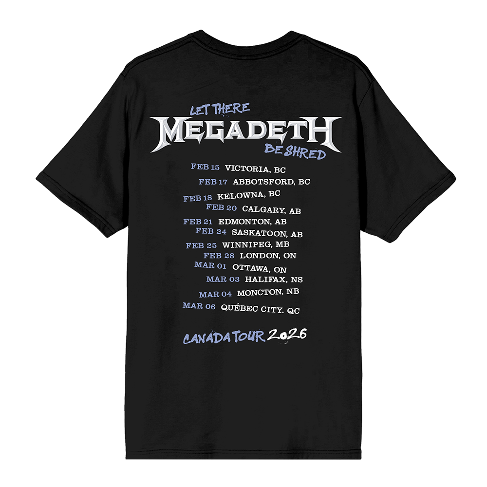 Let There Be Shred Tee – Megadeth Official Store