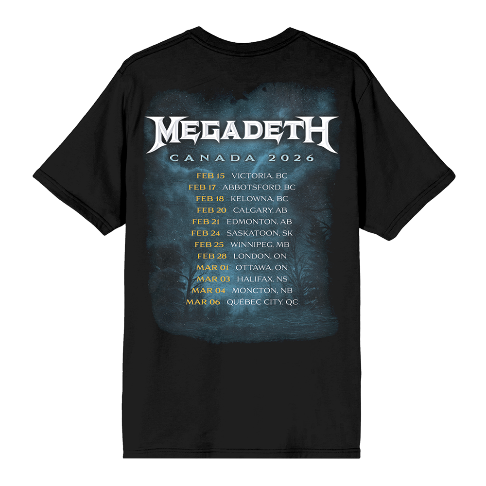Canada Admat Tee – Megadeth Official Store