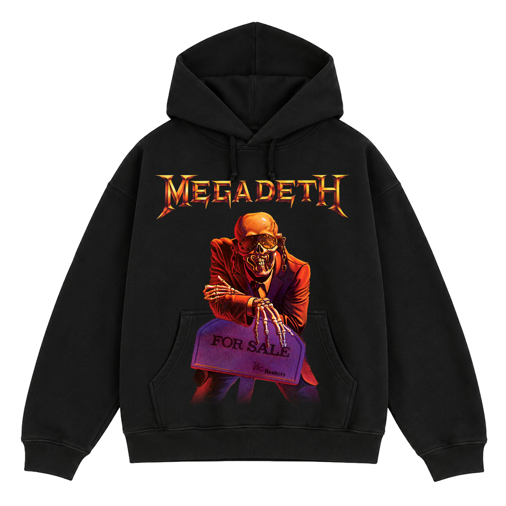 Megadeth Peace Sells hoodie front - official Megadeth merch