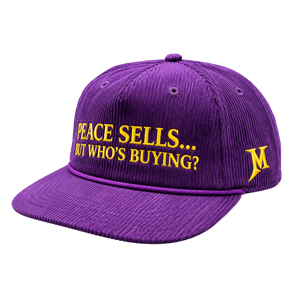 Megadeth Peace Sells Vic realtor hat - official Megadeth merch