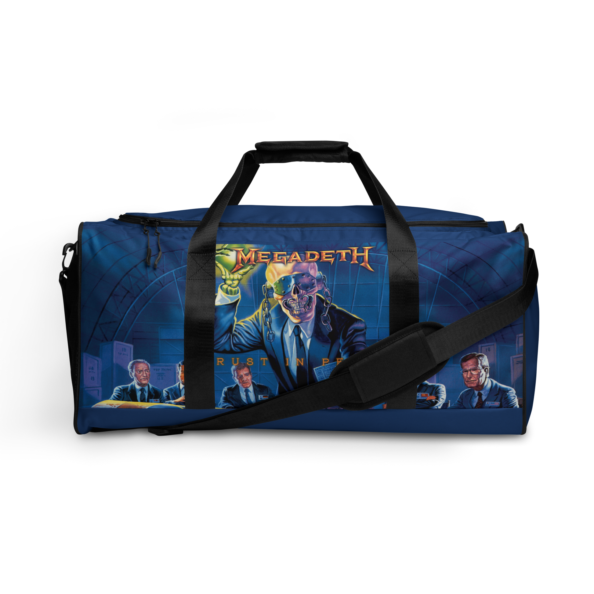 Megadeth Rust In Peace duffle bag - official Megadeth merch