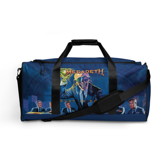 Megadeth Rust In Peace duffle bag - official Megadeth merch