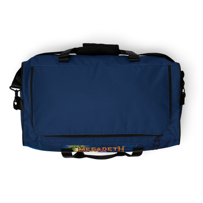 Megadeth Rust In Peace duffle bag lifestyle view - official Megadeth merch