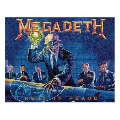 Megadeth Rust In Peace jigsaw puzzle box - official Megadeth merch