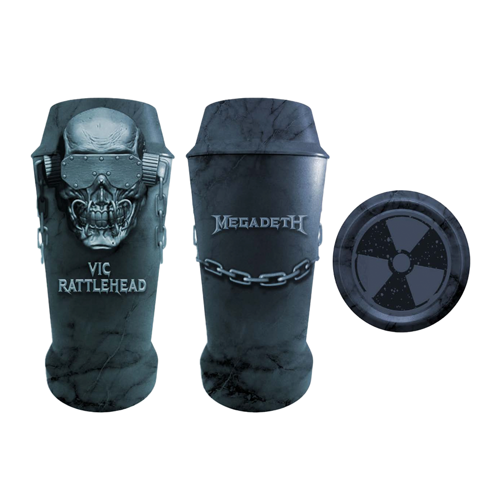 Megadeth Vic Warhead Urn + Collector LP Ultimate Fan Pack